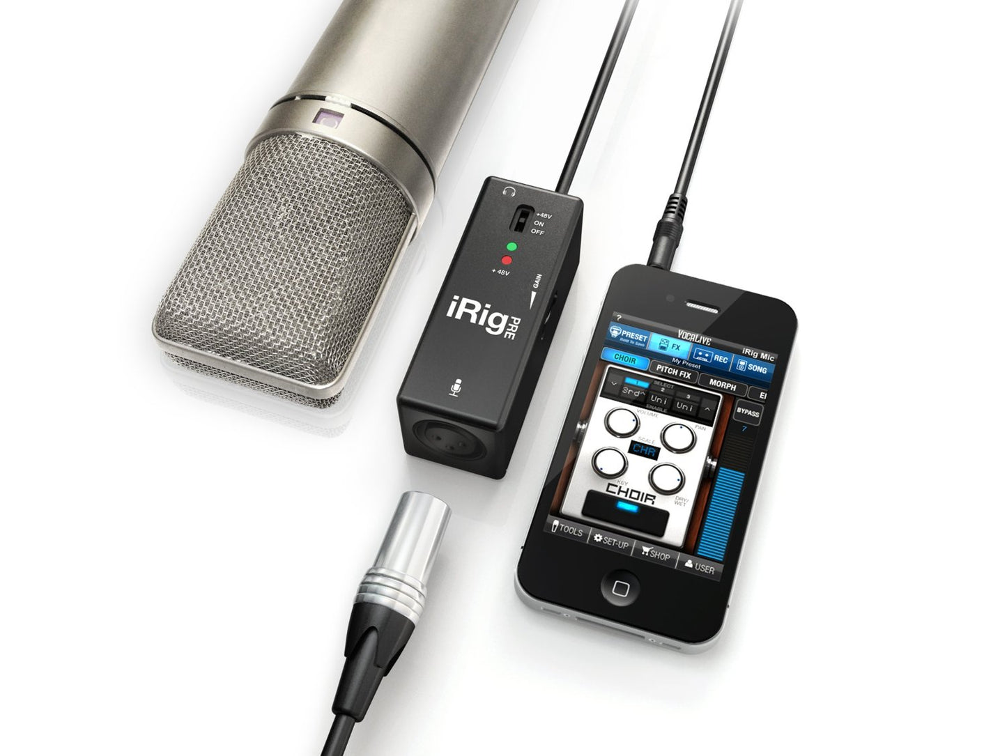 IK Multimedia iRig PRE Mic Pre for iOS Devices (IP-IRIG-PRE-IN)