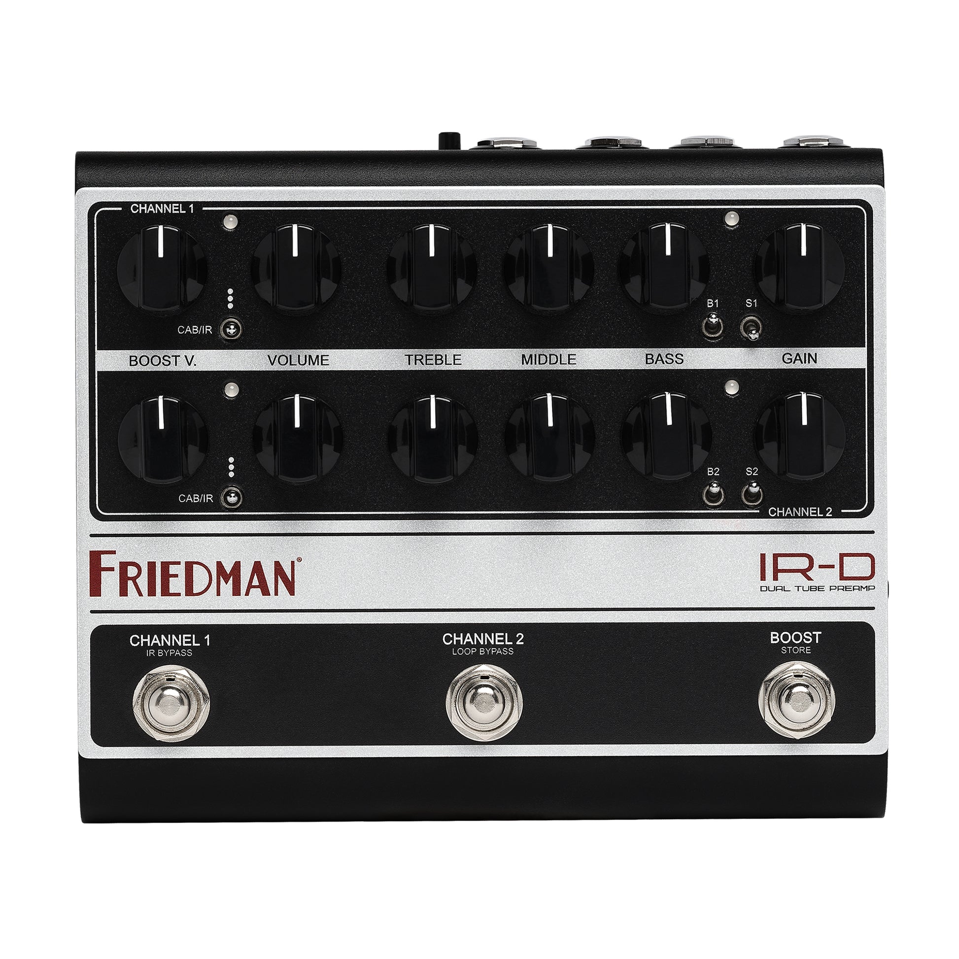 friedman pedal Friedman IR-D Dual Tube Preamp & DI Pedal