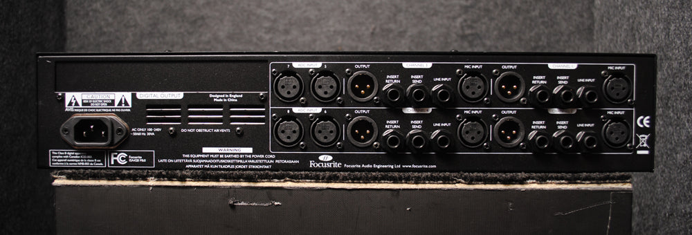Focusrite ISA428 MK2 4-Channel Microphone Preamp (Factory Repack) (ISA428MK2)