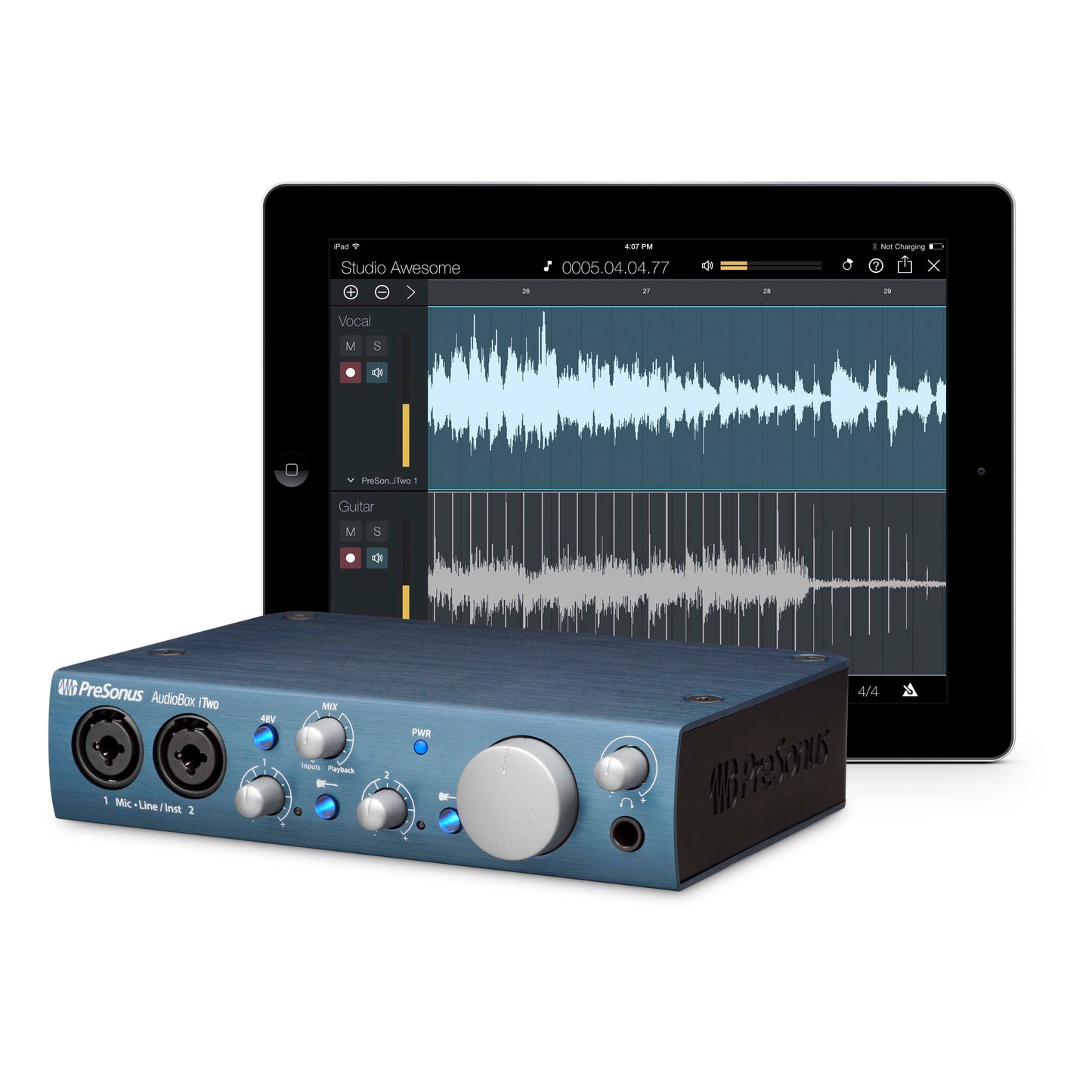 Presonus Audiobox iTwo 2x2 USB 2.0 iPad Recording Interface