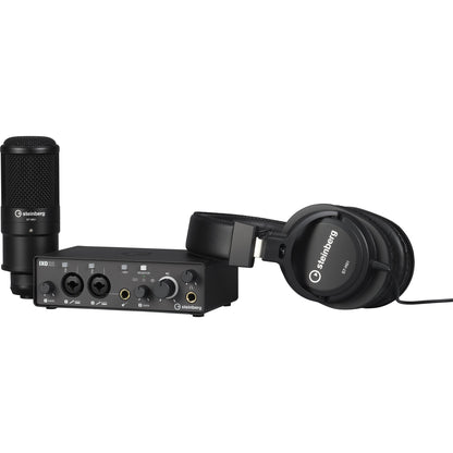 Steinberg IXO22BRPack Black - IXO22 B Recording Pack with Mic & Headphones
