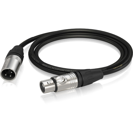 Behringer GMC-150 Gold Performance 1.5 m (5 ft) Microphone Cable with XLR Connectors