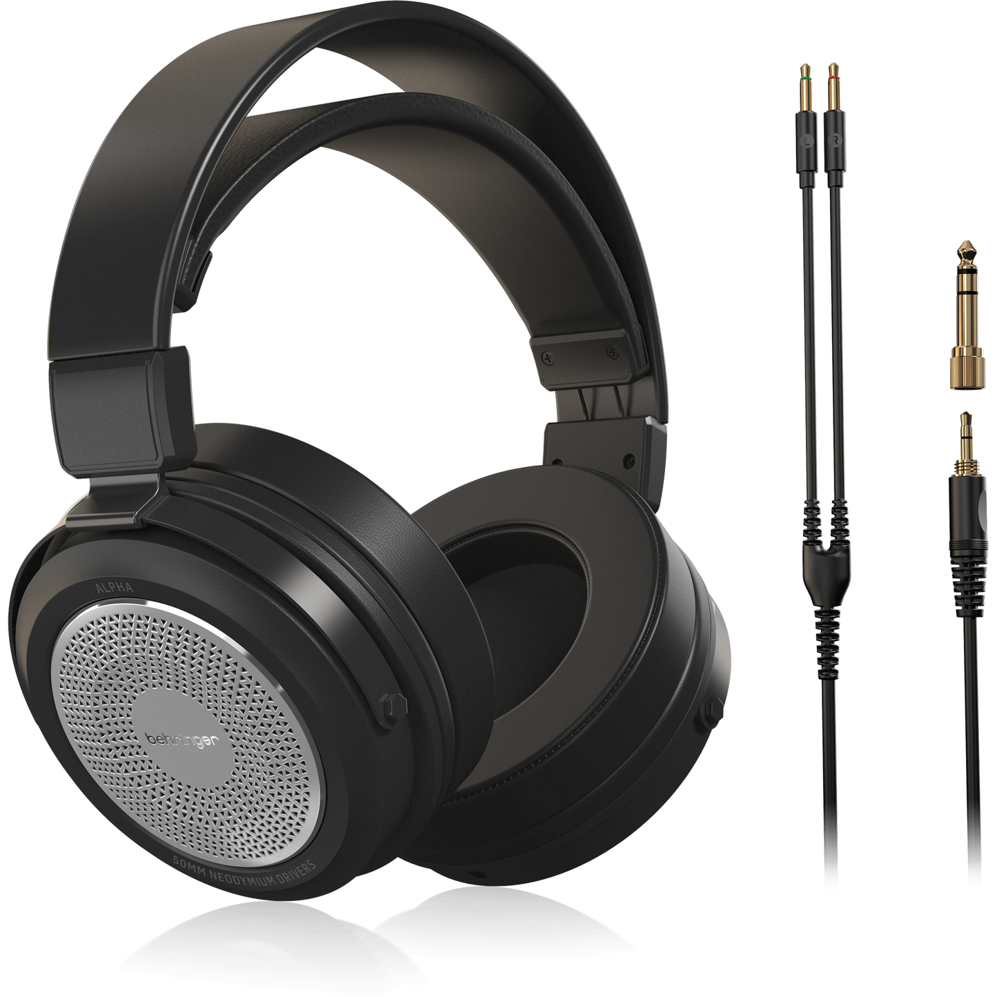 Behringer ALPHA Premium Retro-Style High-Fidelity Open-Back Headphones