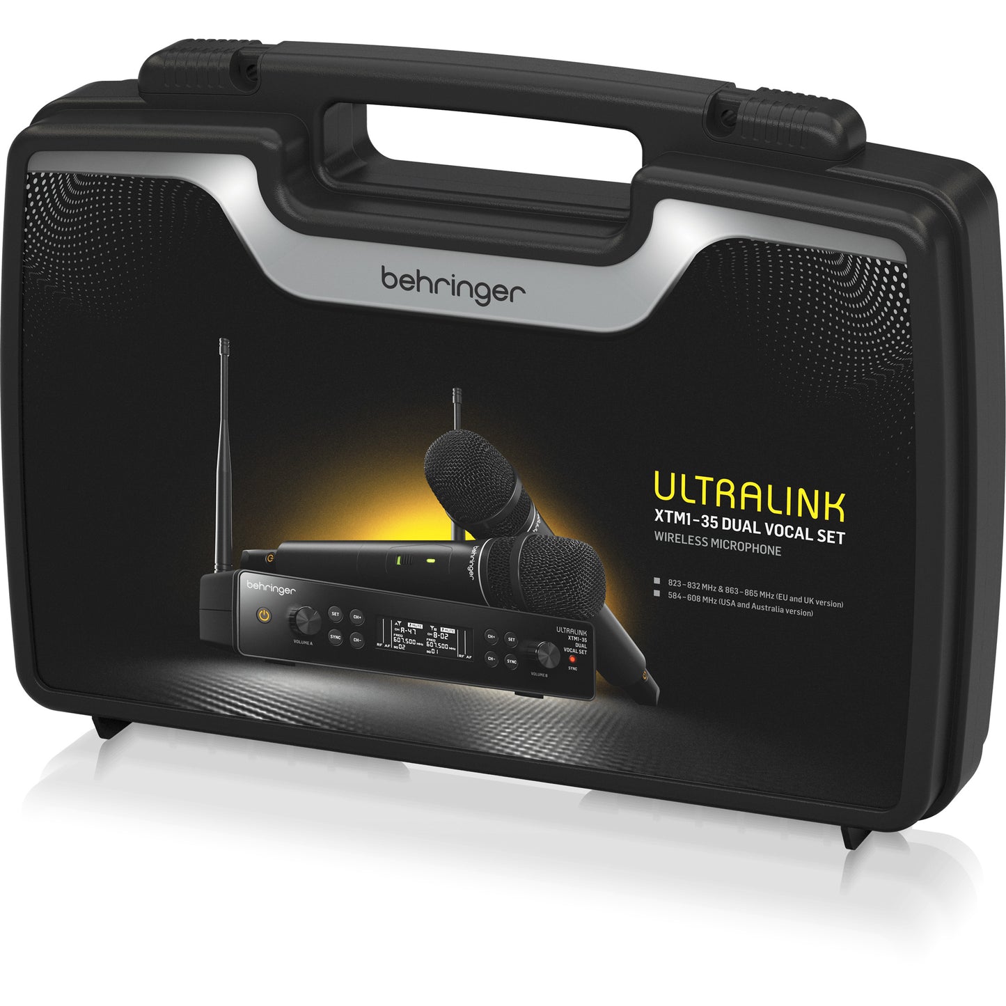 Behringer XTM1-35 DUAL VOCAL SET - UHF Wireless System with 2 Handheld Microphones