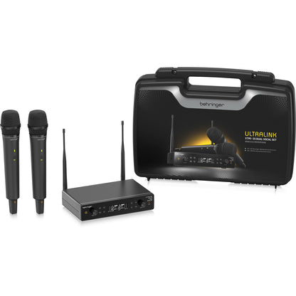 Behringer XTM1-35 DUAL VOCAL SET - UHF Wireless System with 2 Handheld Microphones