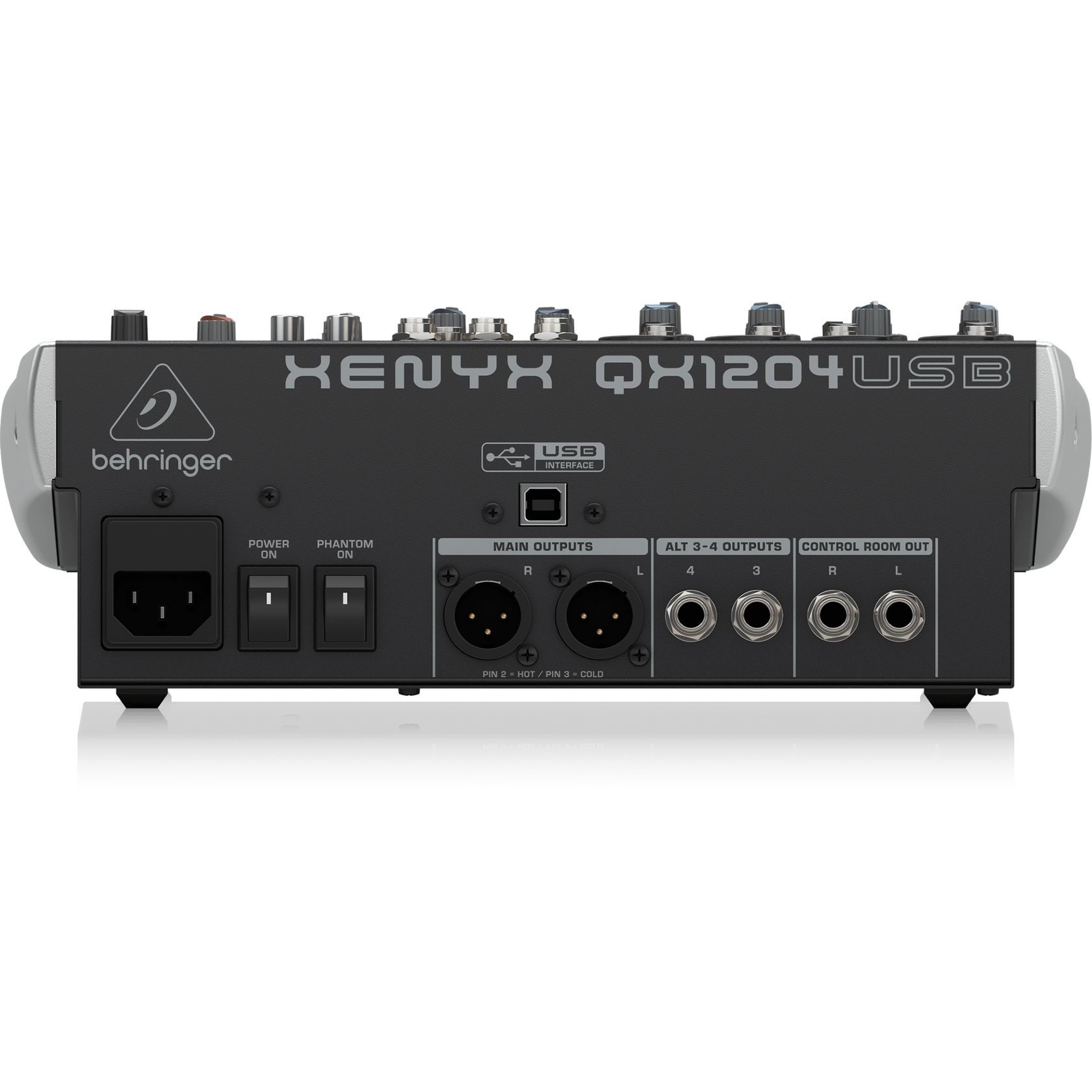 Behringer Xenyx QX1204USB Mixer with USB and Effects Alto Music