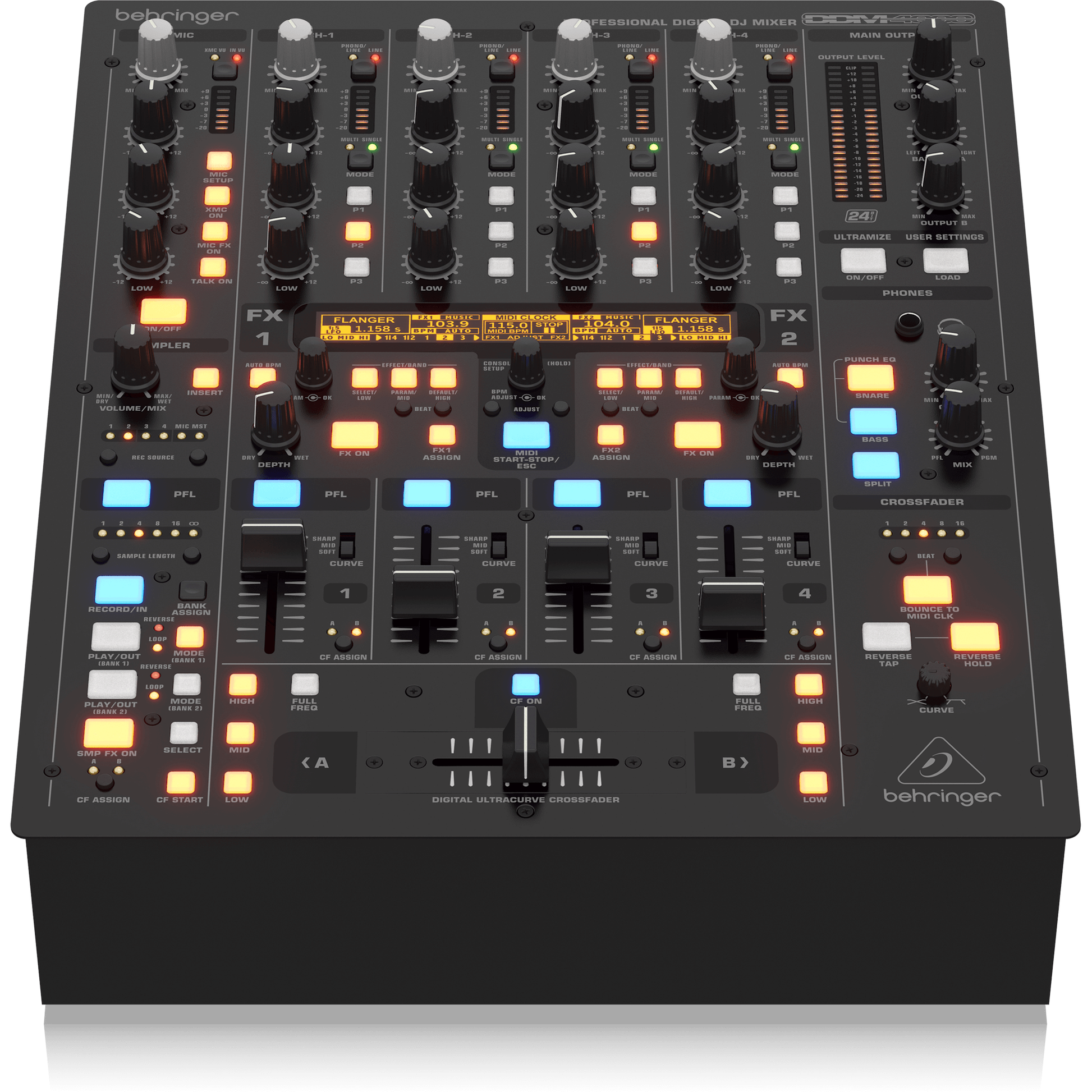 Behringer DDM4000 Digital Pro Mixer – Alto Music Behringer DDM4000 Digital Pro Mixer – Alto Music