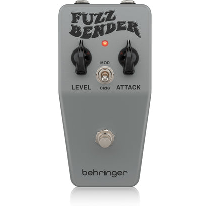 buzz pedal Behringer Fuzz Bender Vintage 60s Style Fuzz Buzz Pedal w/Custom Bias – Alto Music