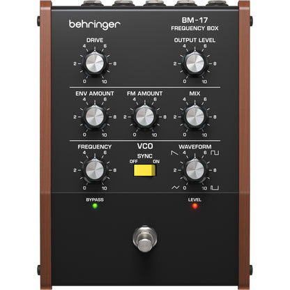 Behringer BM-17 Frequency Box Analog Effects Generator Pedal