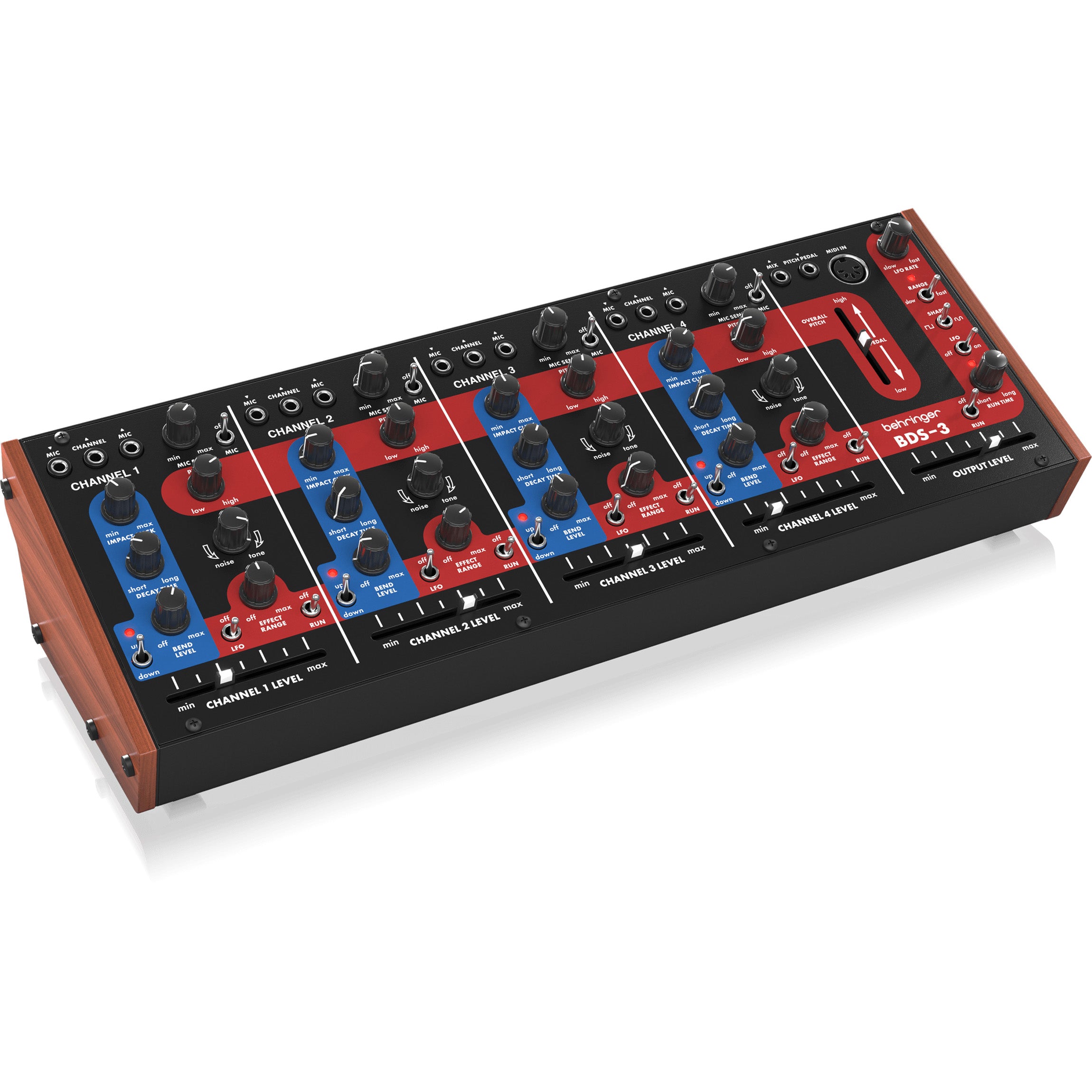 Behringer BDS-3 Classic 4-Channel Analog Drum Synthesizer SDS3