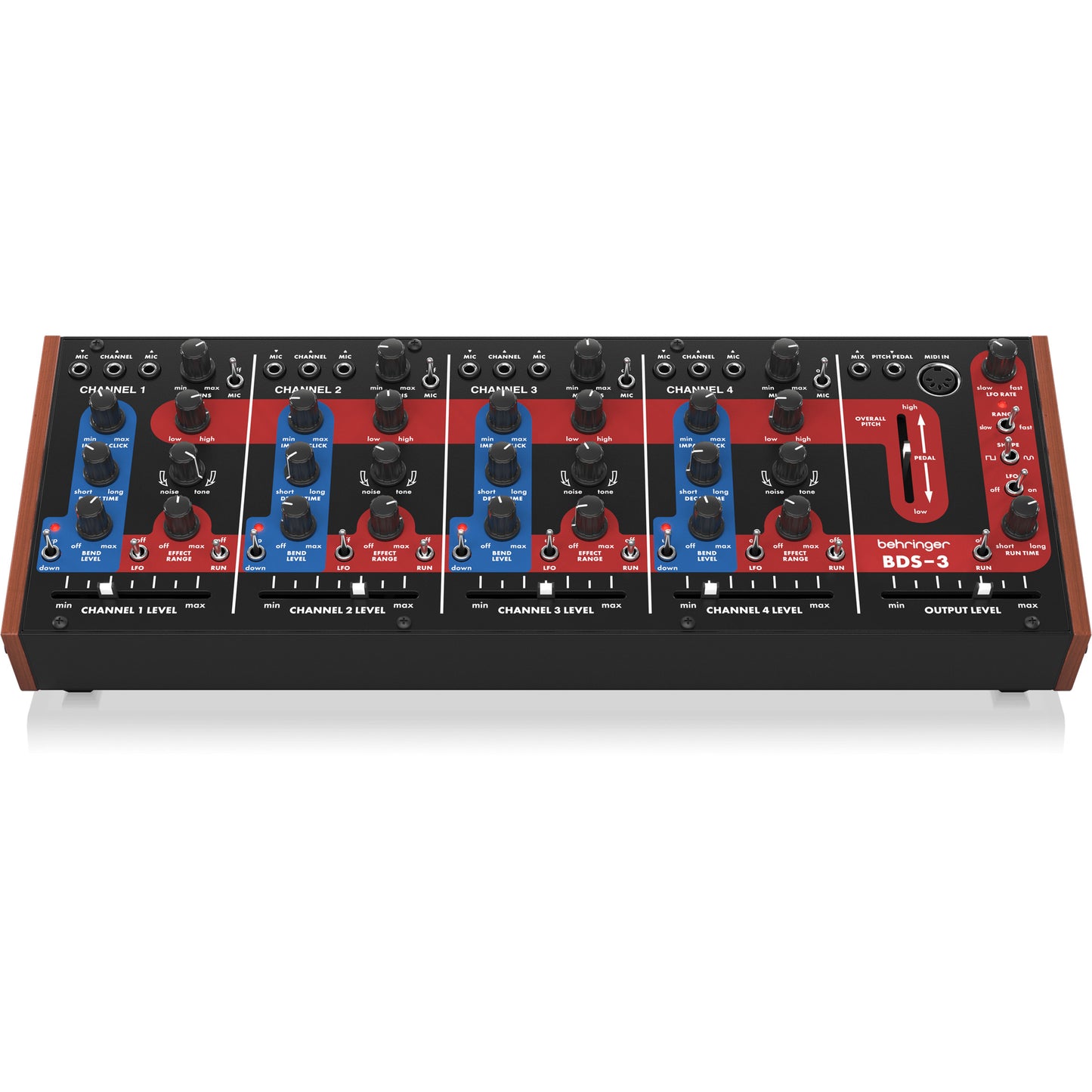 Behringer BDS-3 Classic 4-Channel Analog Drum Synthesizer