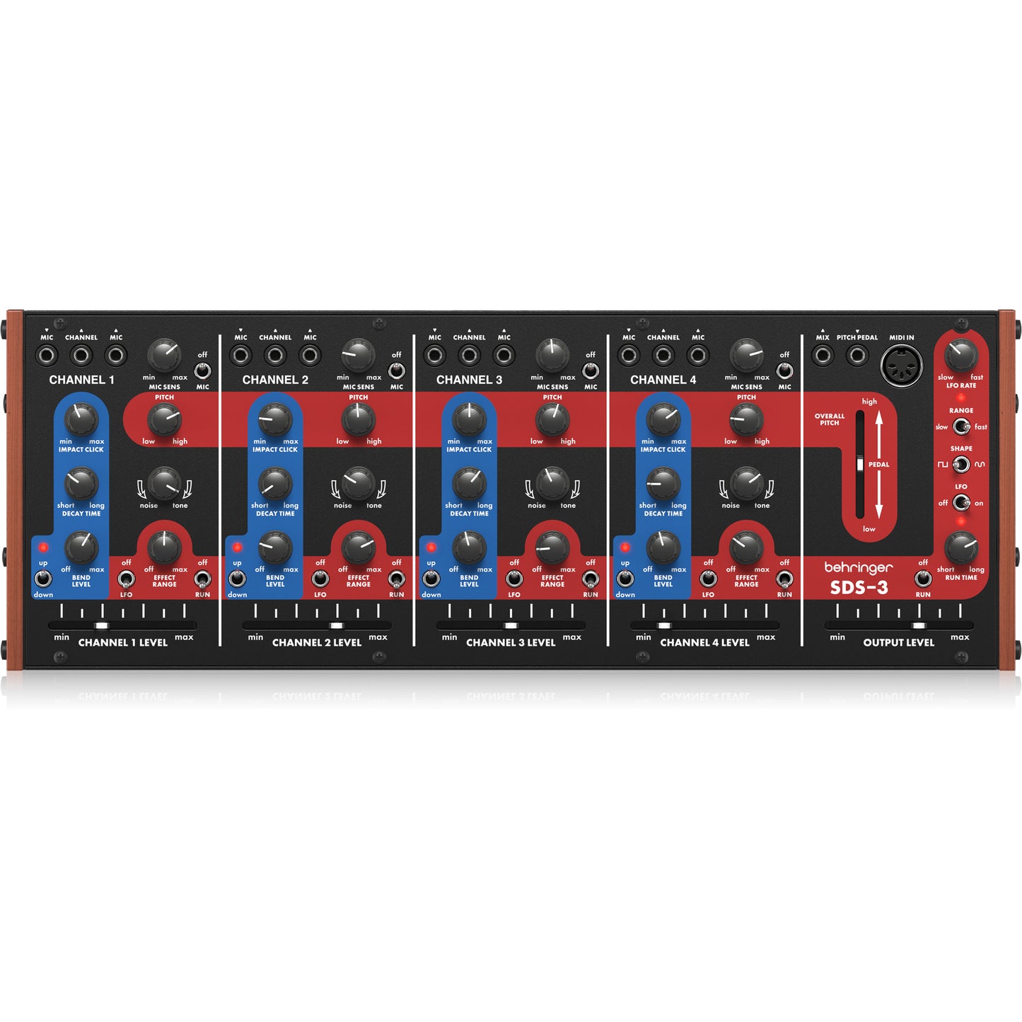 Behringer SDS-3 Classic 4-Channel Analog Drum Synthesizer