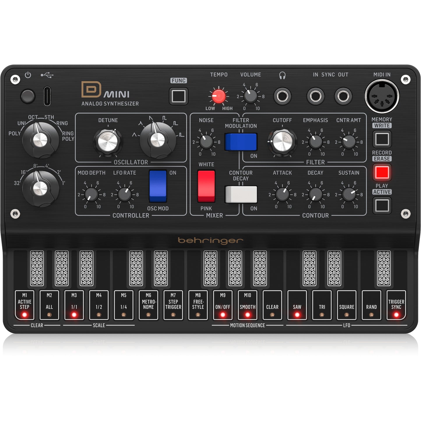 Behringer D-Mini Analog Synthesizer