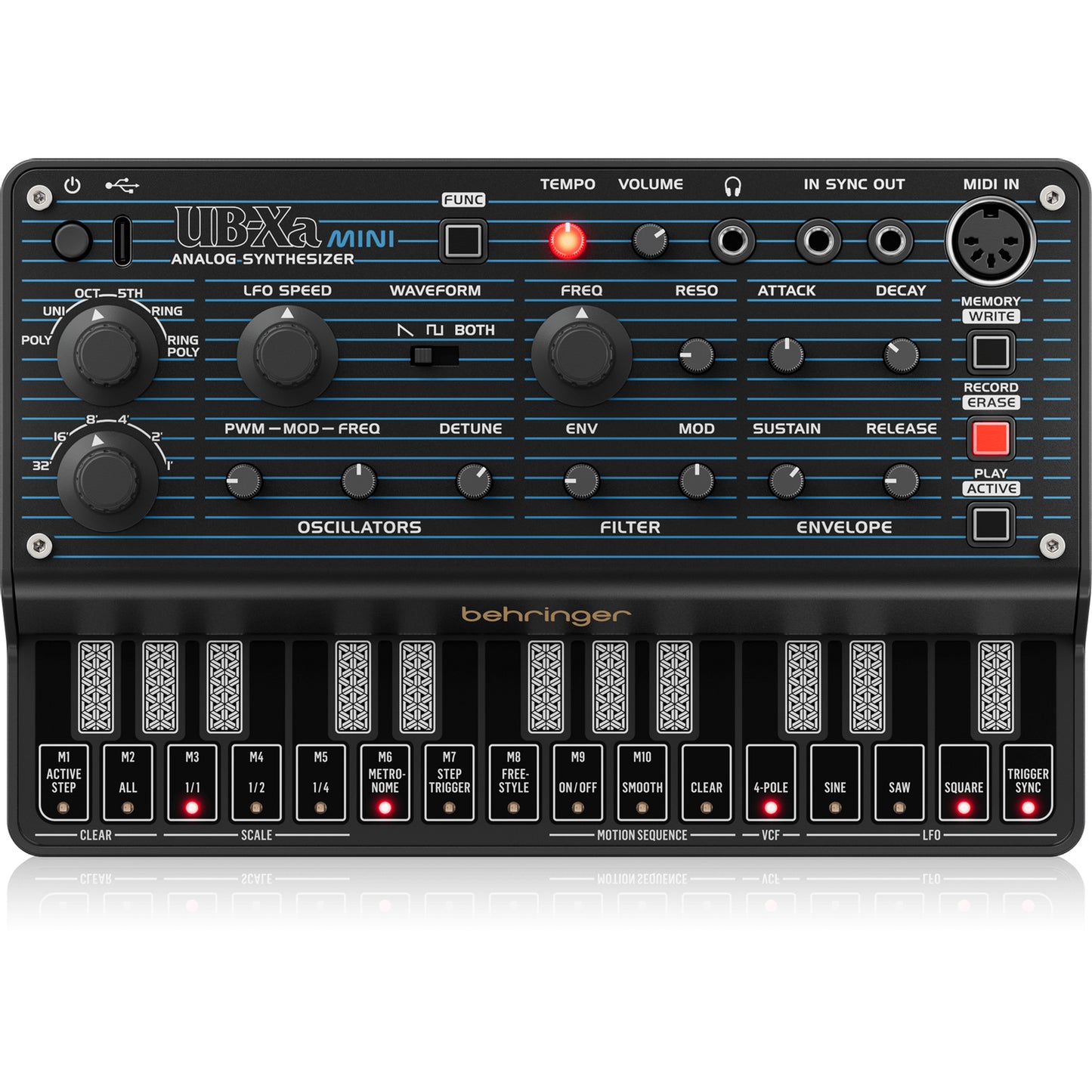 Behringer UB-Xa MINI Analog Polyphonic Synthesizer