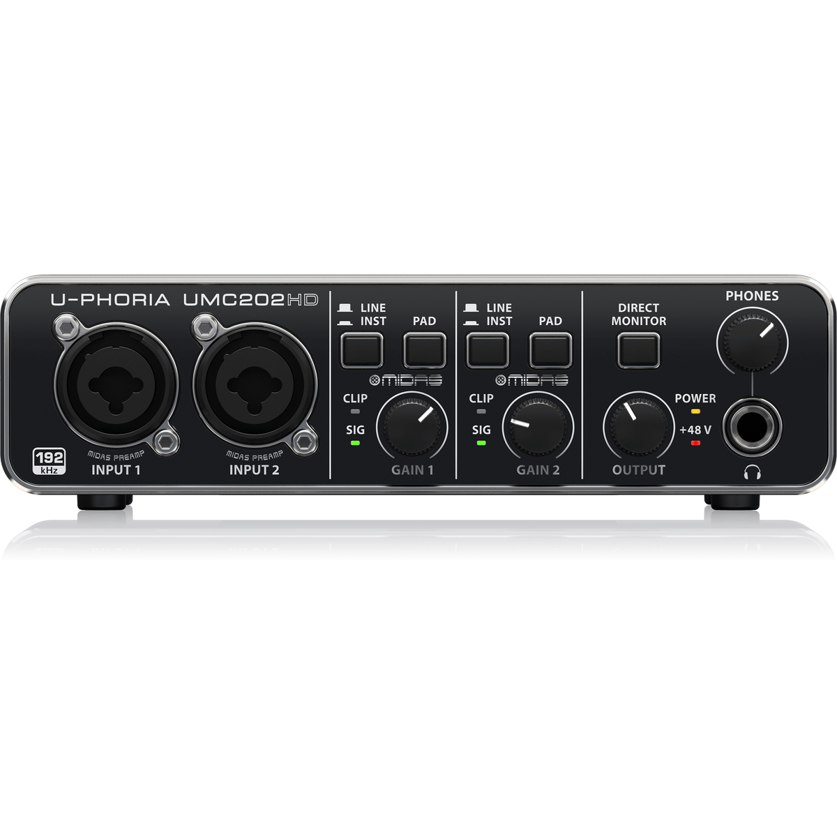 Behringer U-PHORIA UMC202HD - USB 2.0 Audio Interface – Alto Music