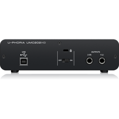 Behringer U-PHORIA UMC202HD - USB 2.0 Audio Interface – Alto Music Behringer U-PHORIA UMC202HD - USB 2.0 Audio Interface – Alto Music