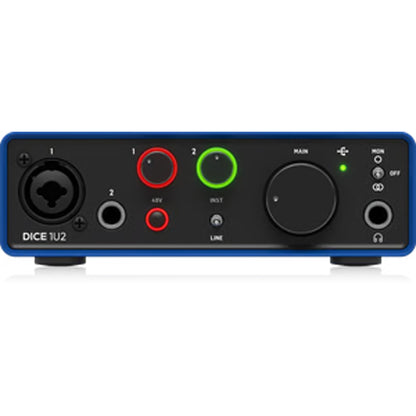 Behringer DICE 1U2 USB 2.0 Audio Interface