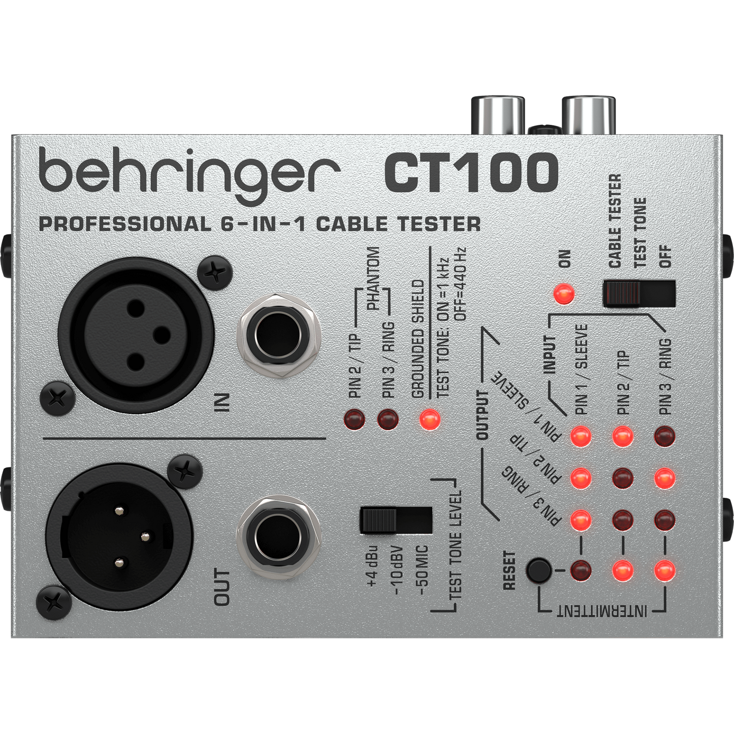 Behringer CT100 Professional 6-in-1 Cable Tester