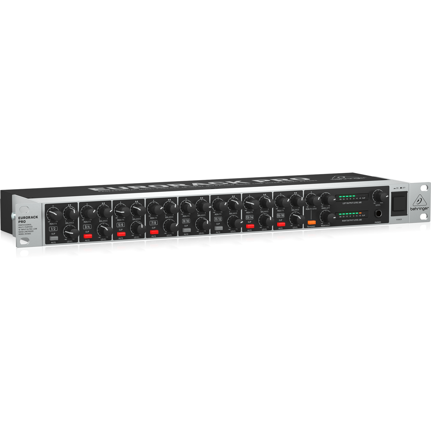 BEHRINGER RX1602 EURORACK PRO ラインミキサー