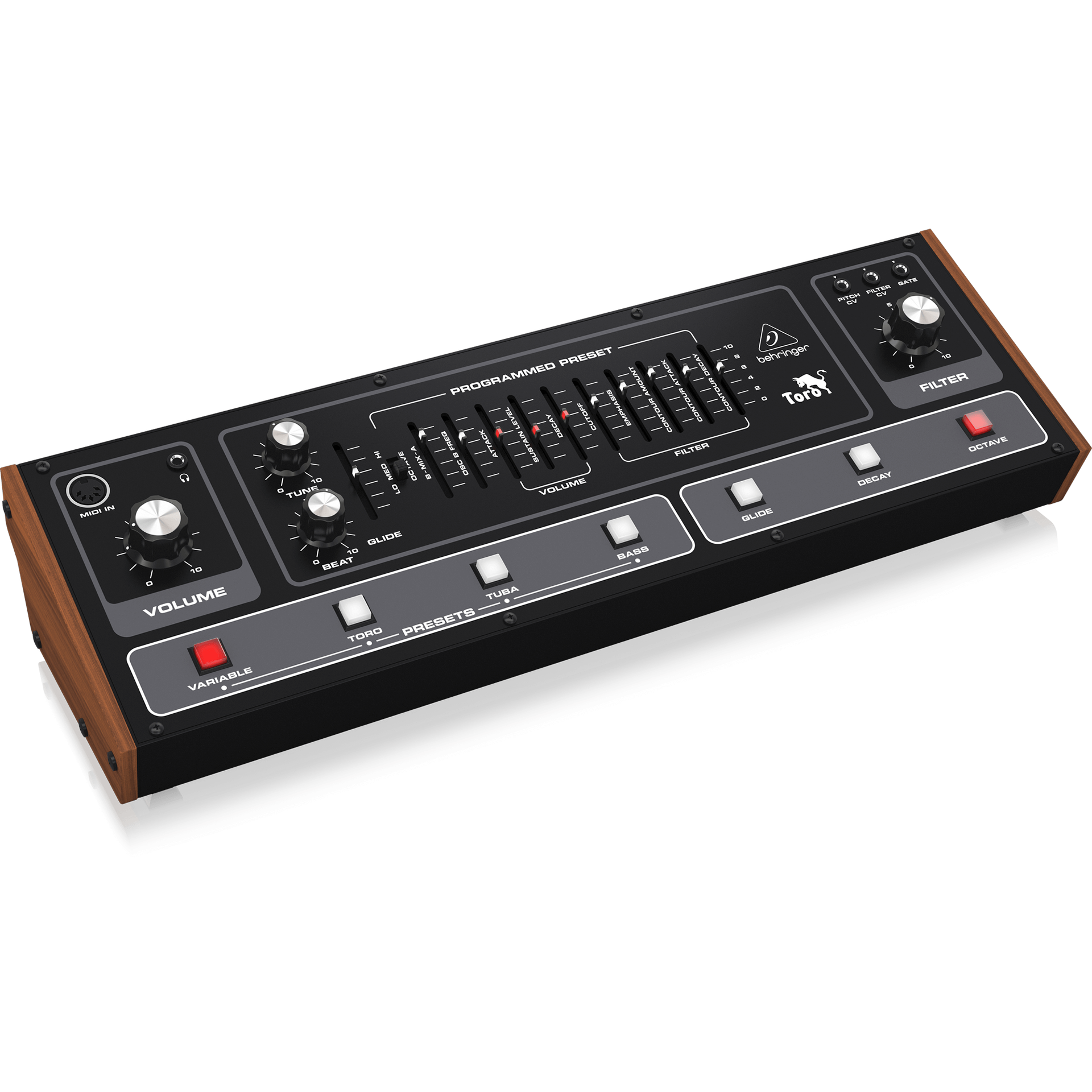 Behringer TORO Classic Analog Bass Synthesizer – Alto Music