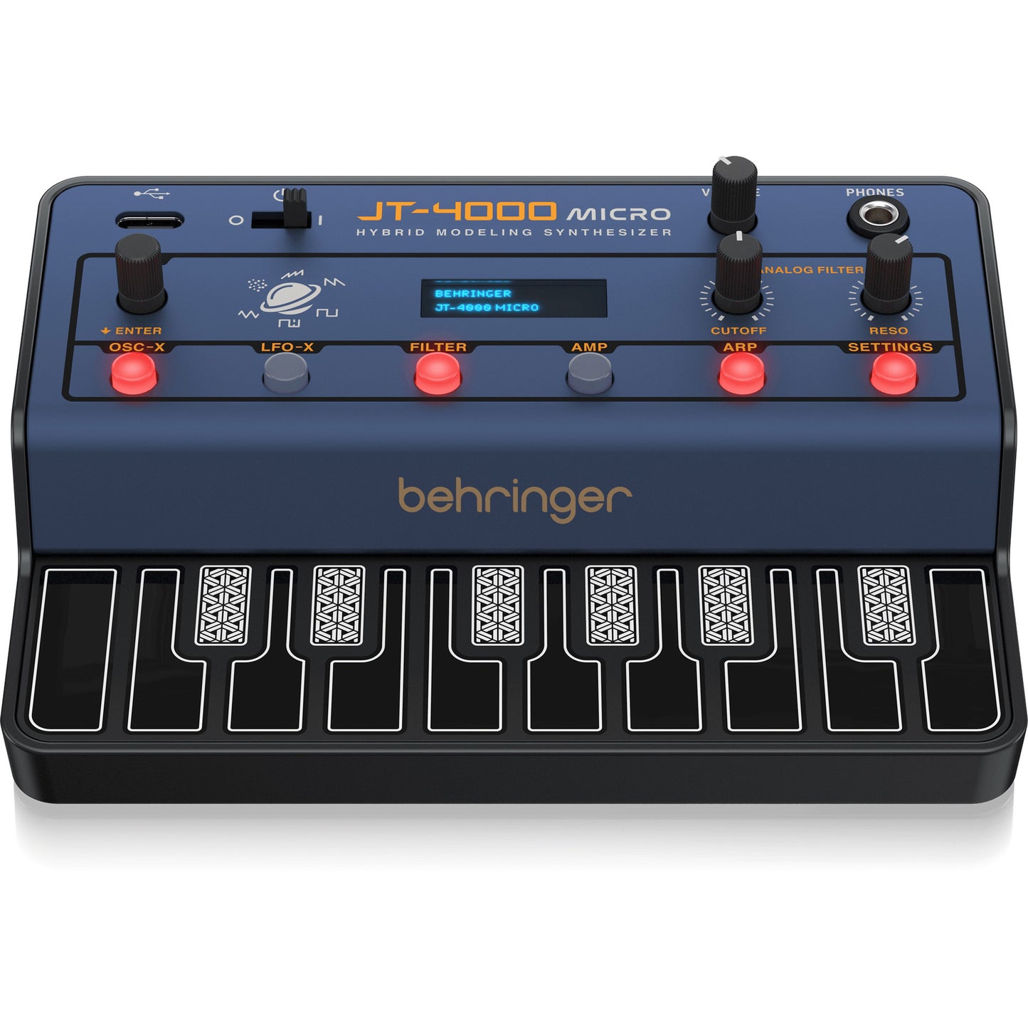 Behringer JT-4000 Micro Portable 4 Voice Hybrid Synthesizer