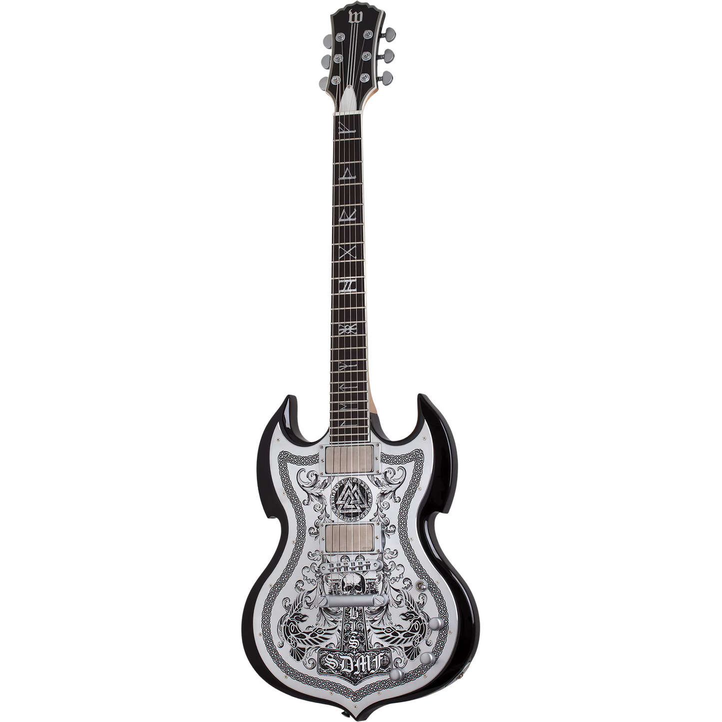 Wylde Audio Ironworks Barbarian Electric Guitar - Black Burst