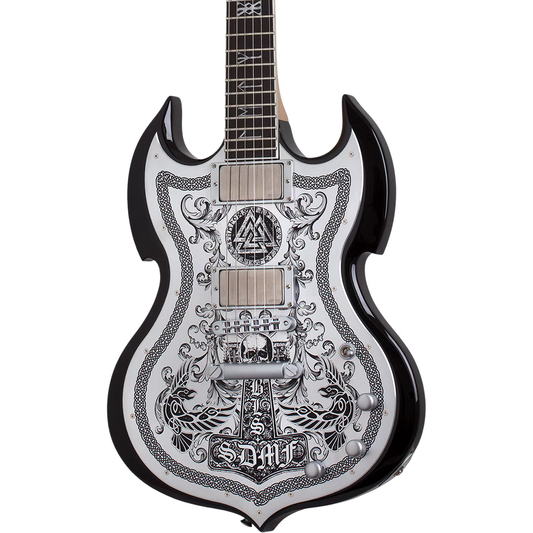 Wylde Audio Ironworks Barbarian Electric Guitar - Black Burst