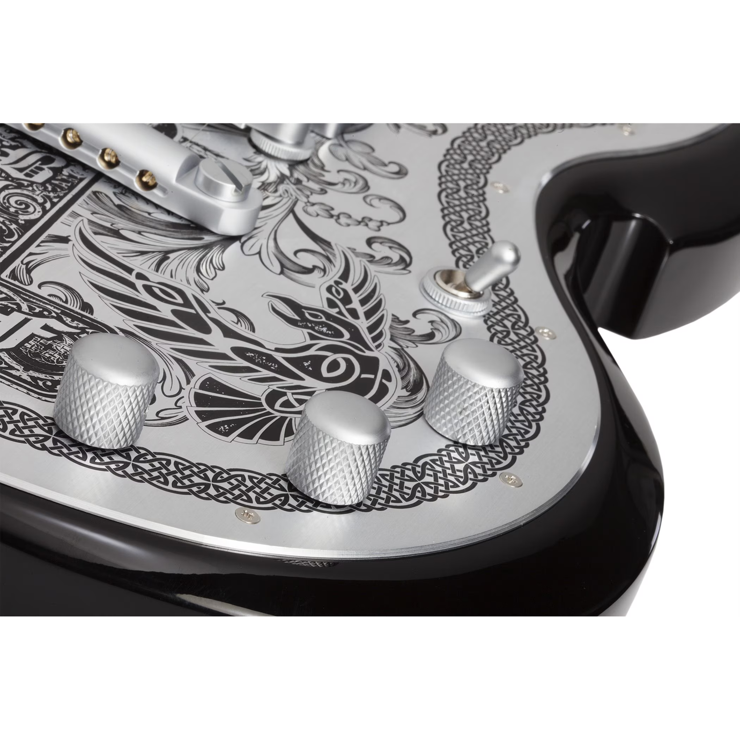 Wylde Audio Ironworks Barbarian Electric Guitar - Black Burst