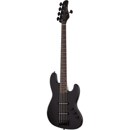 Schecter J-5 5-String Electric Bass - Gloss Black
