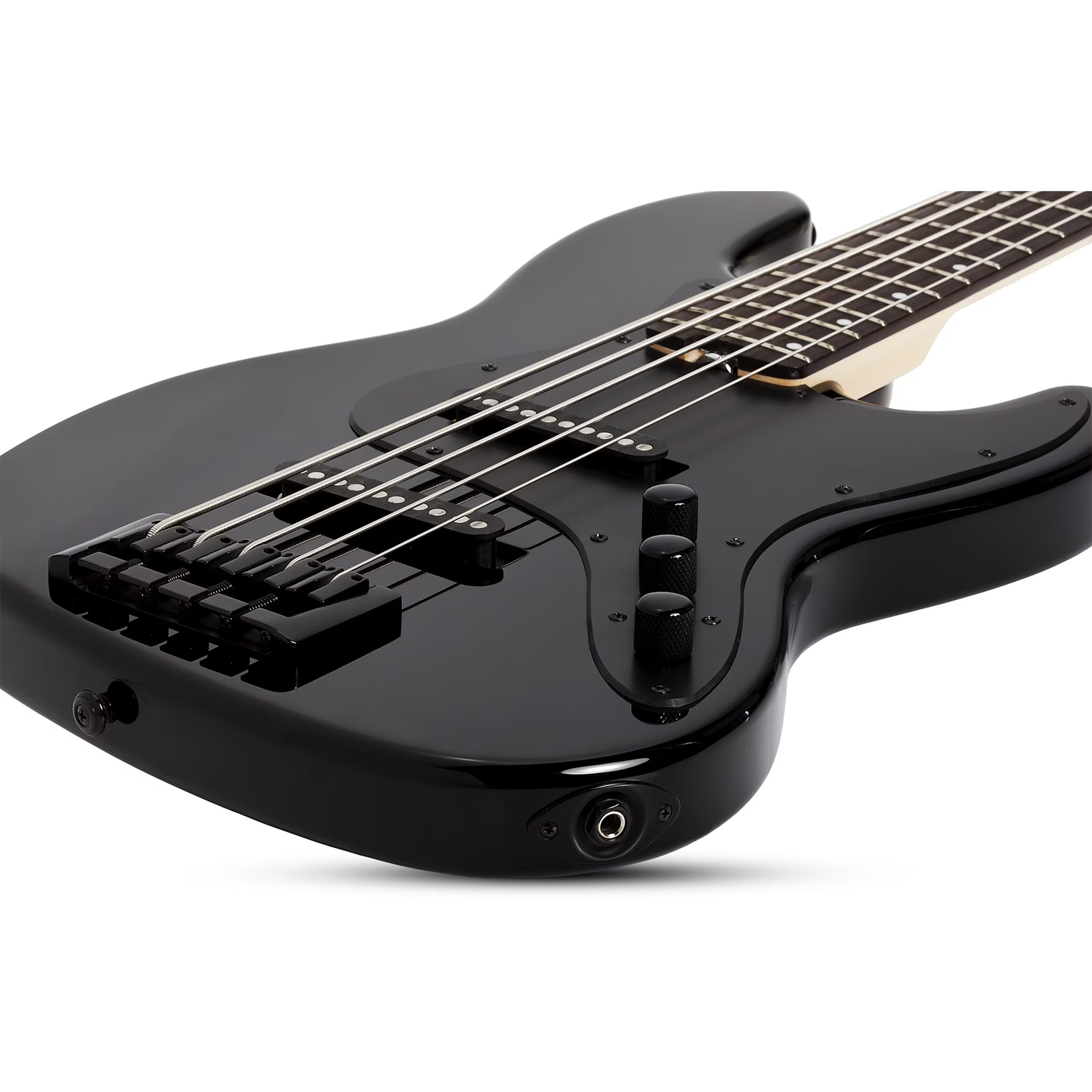 Schecter J-5 5-String Electric Bass - Gloss Black