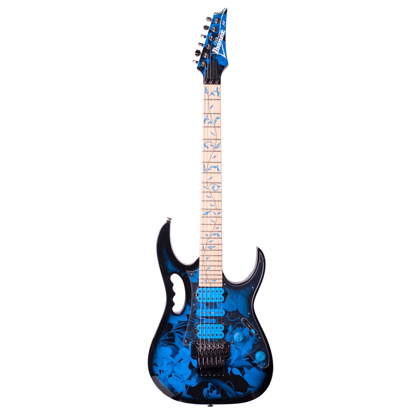 Ibanez JEM77P Steve Vai Signature Jem Electric Guitar - Blue Floral