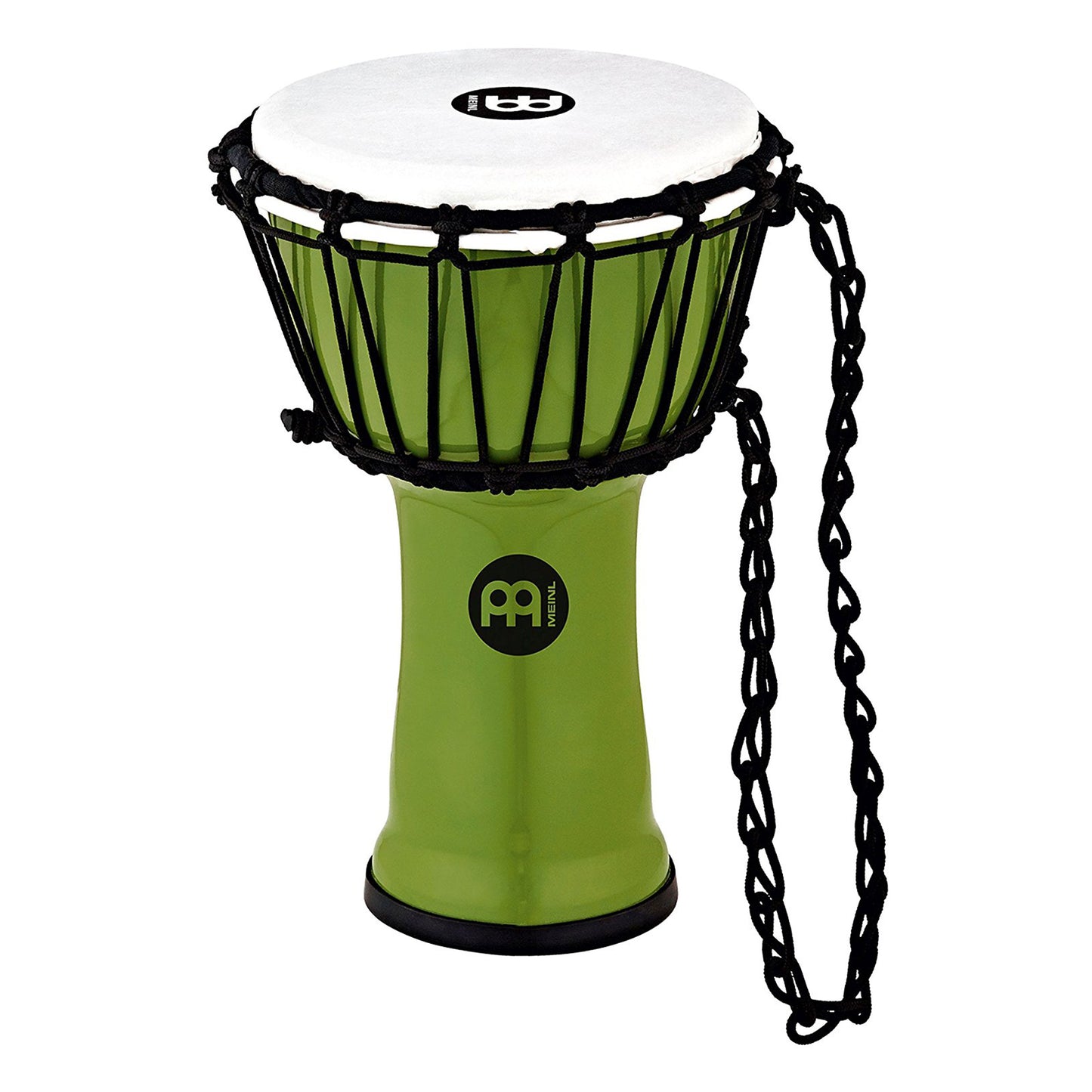 Meinl Percussion JRD-G Synthetic Compact Junior Djembe, 7" Diameter, Green
