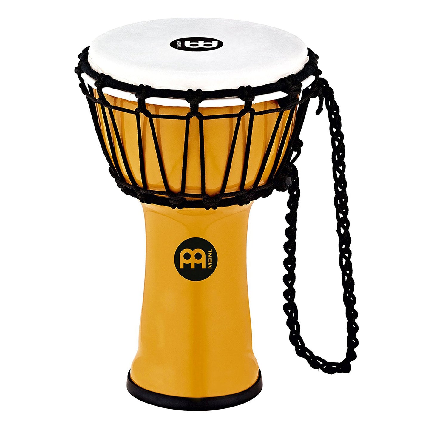 Meinl Percussion JRD-Y Synthetic Compact Junior Djembe, 7" Diameter, Yellow