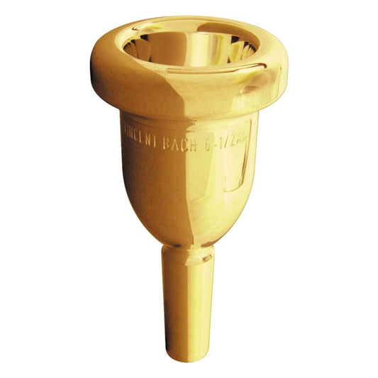 Bach Megatone Trombone 6 1/2al Gold Small Shank Mouthpiece