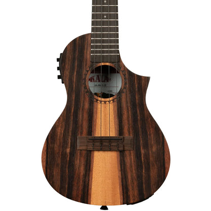 Kala Amara Tri-Top Concert Acoustic Electric Ukulele