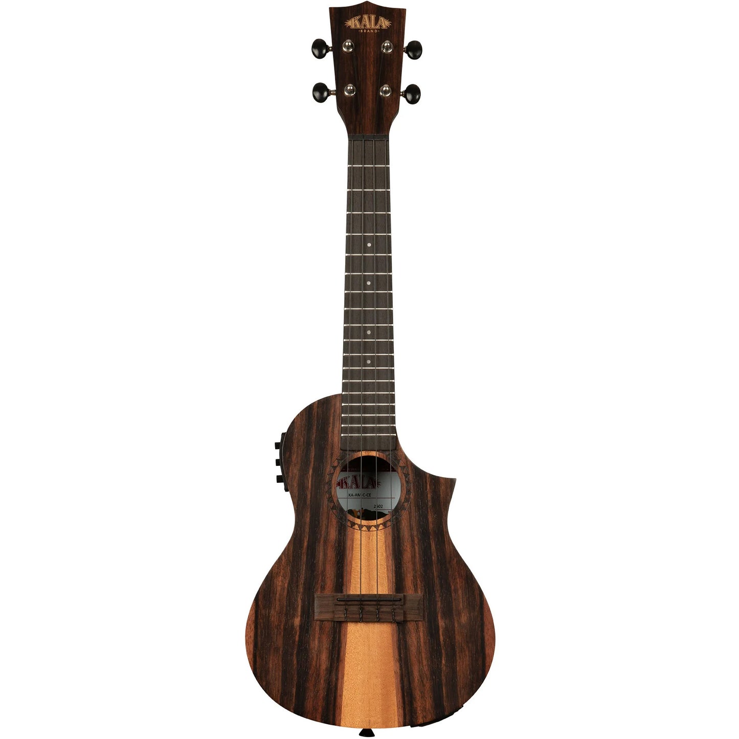 Kala Amara Tri-Top Concert Acoustic Electric Ukulele