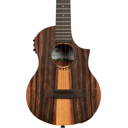 Kala Amara Tri-Top Tenor Ukulele w/ Cutaway & EQ