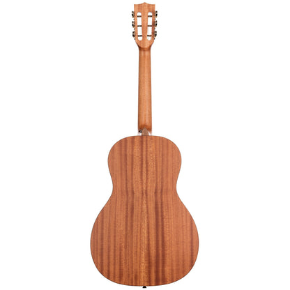 Kala KA-GTR-PLR Solid Cedar Top Parlor Guitar with Gig Bag