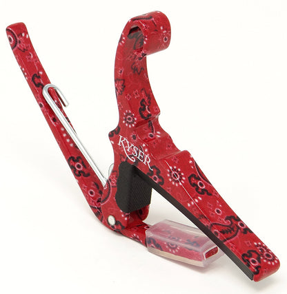 Kyser KG6RB Quick Change Capo in Red Bandana