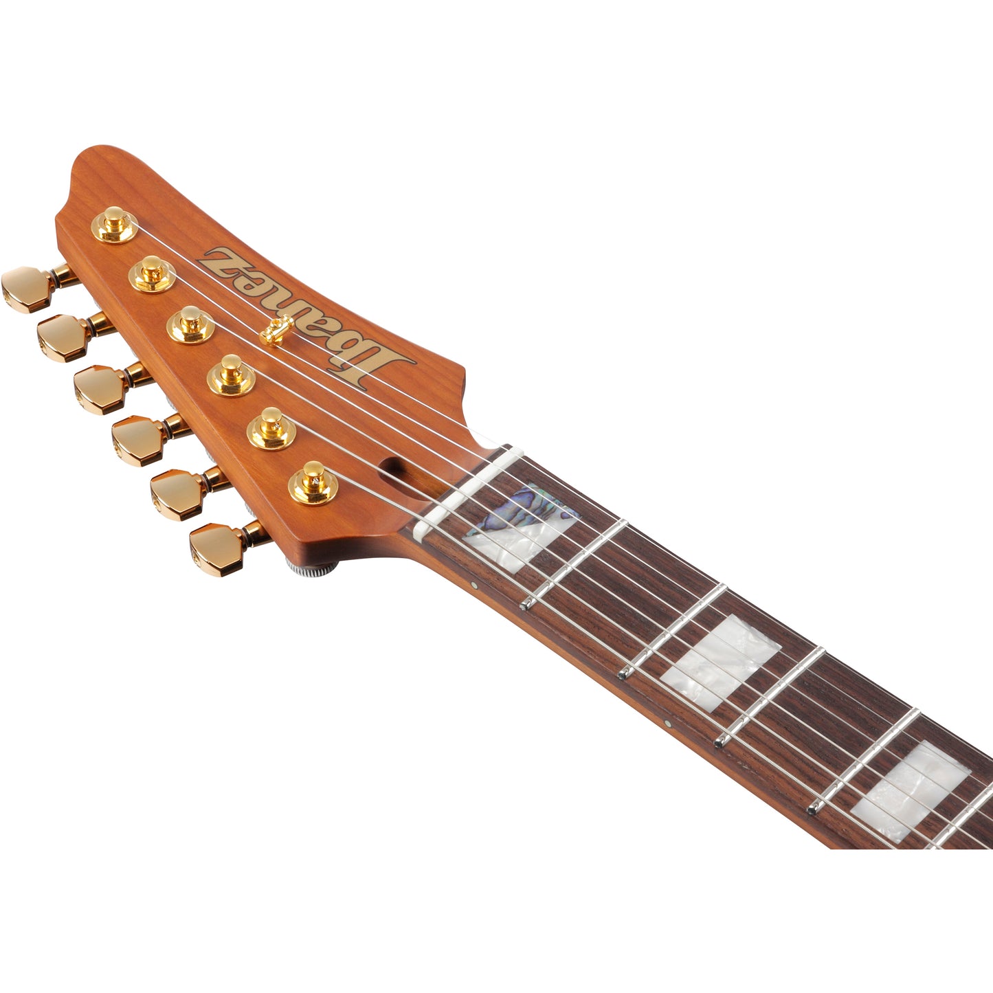 Ibanez KIKO300 Kiko Loureiro Signature Electric Guitar - Ruby Red Sunburst Flat