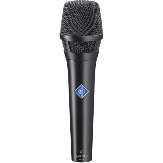 Neumann KMS 104 D BK Digital Handheld Stage Microphone, Black