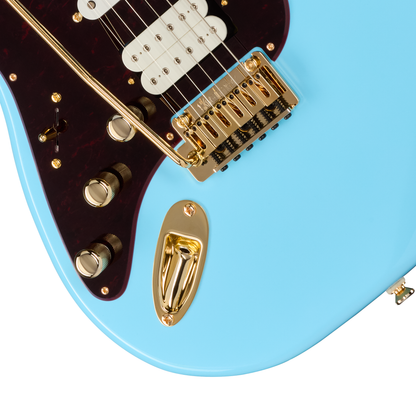 Kramer Malina Moye Pacer Deluxe Left Handed Electric Guitar - Splash Blue