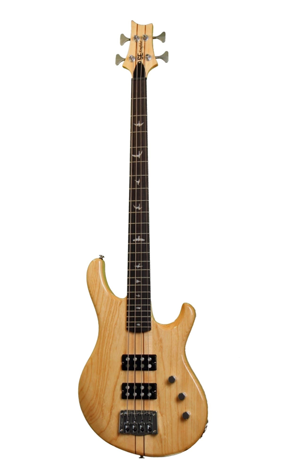 PRS PRS SE Kingfisher 4 String Bass in Natural with Gig Bag (KR4NA)