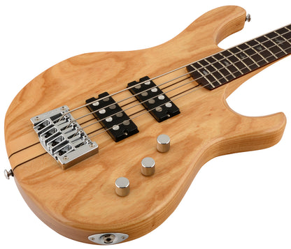 PRS PRS SE Kingfisher 4 String Bass in Natural with Gig Bag (KR4NA)