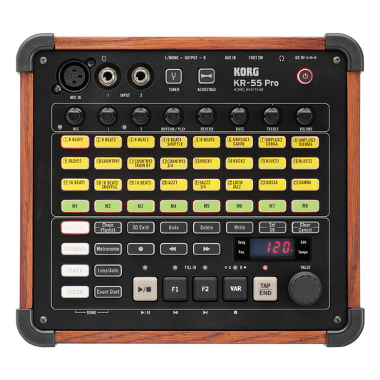 Korg KR55PRO Multi-Function Rhythm Machine With Mixer/Recorder Functionality
