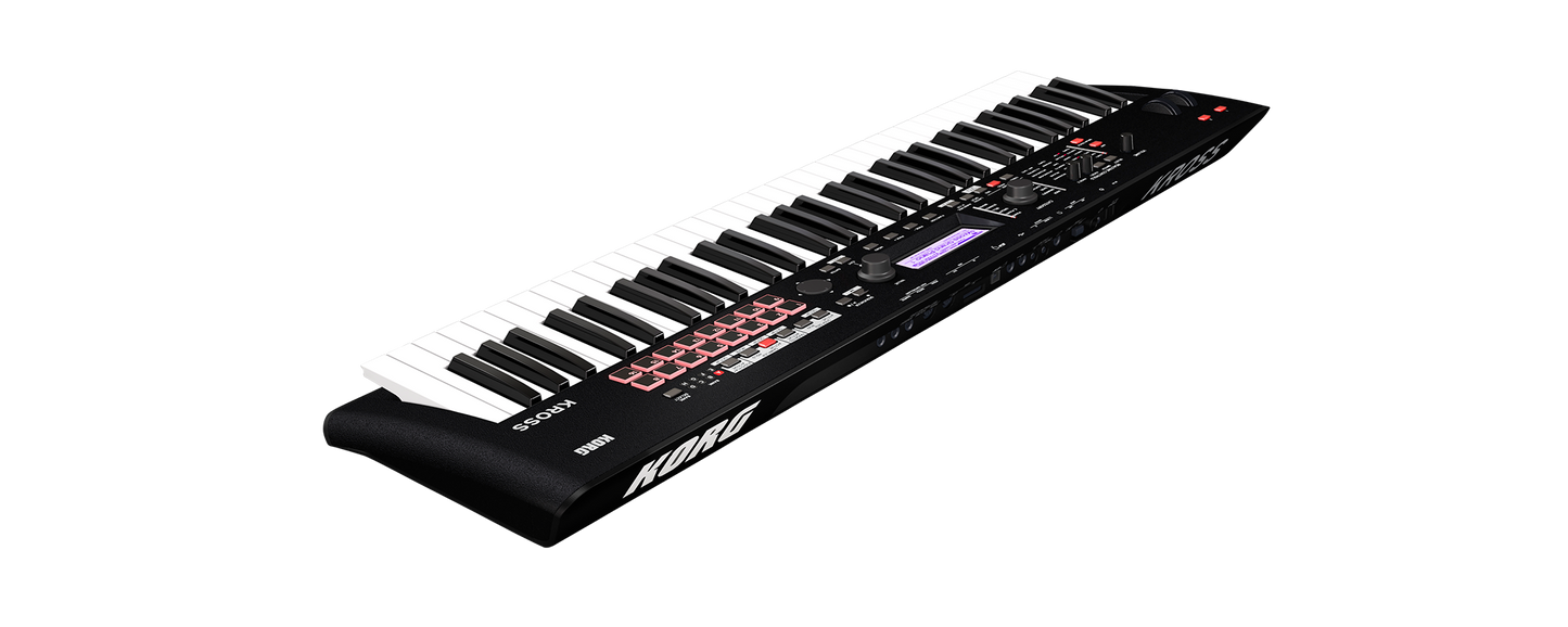 Korg Kross2 61-key Synthesizer Workstation - Super Matte Black