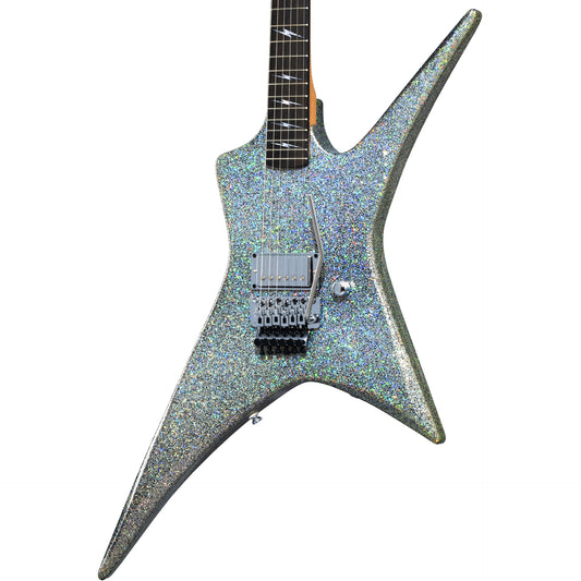 Kramer Lzzy Hale Voyager Electric Guitar - Diamond Holographic Sparkle