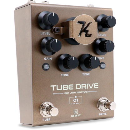 Keeley Limited Edition Tube Drive 1987 Philips JAN 12AT7WC Pedal