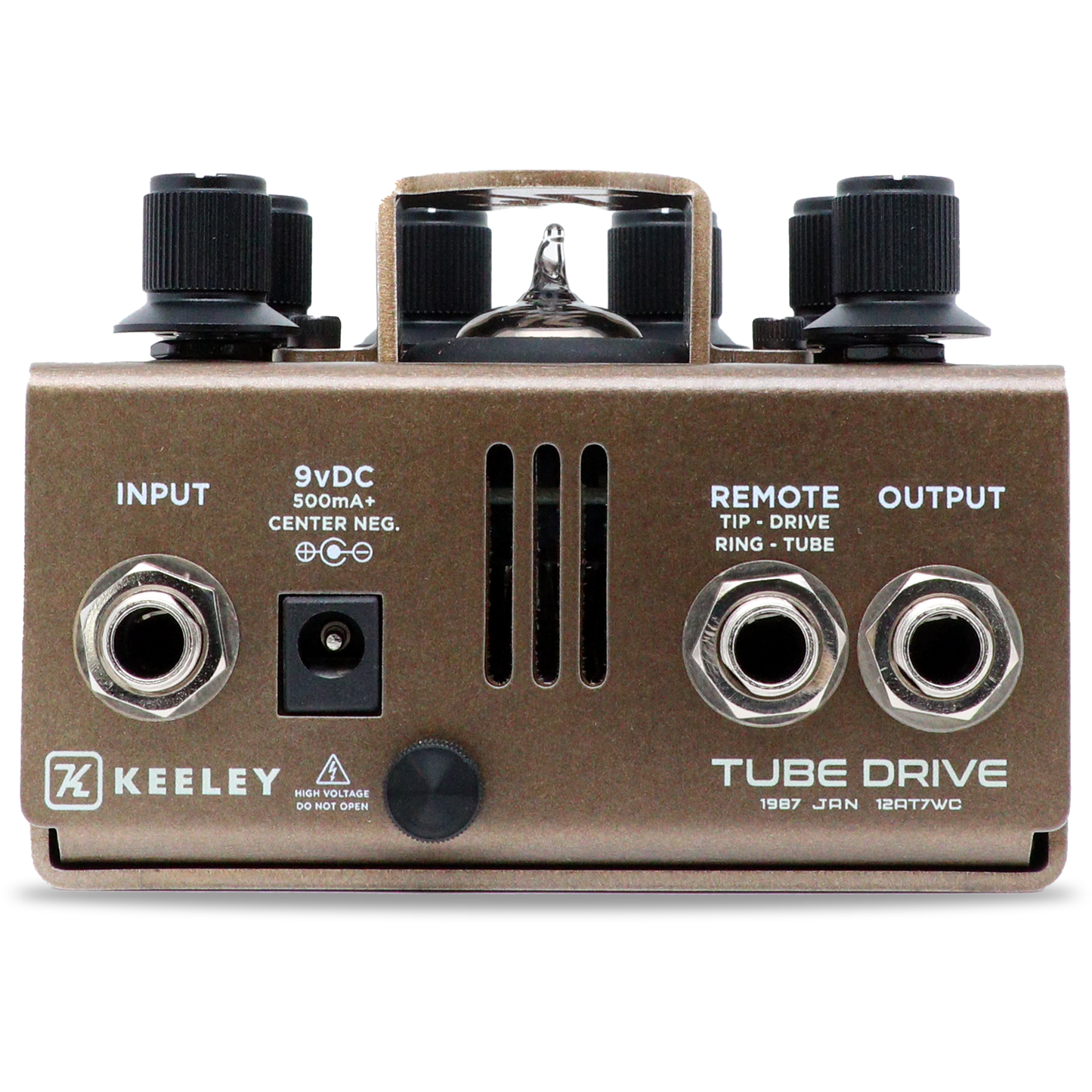 Keeley Limited Edition Tube Drive 1987 Philips JAN 12AT7WC Pedal
