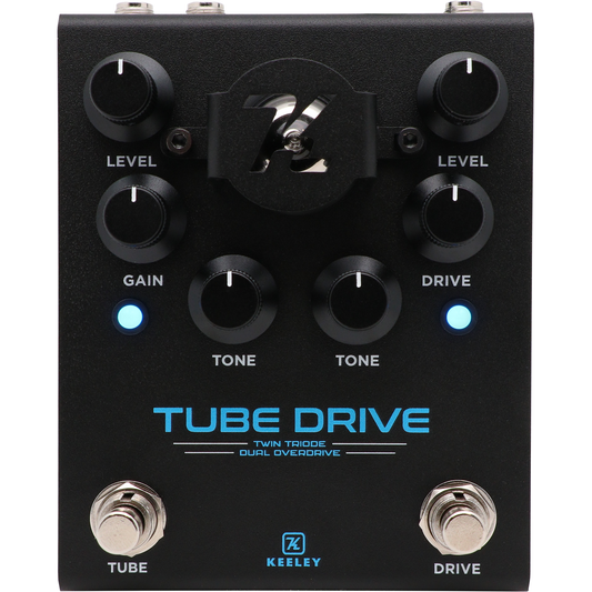 Keeley K Tube Drive Genuine Preamp Tube Dual Overdrive Pedal